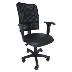Linha Maya - Gerente Back 2 Braço Regulável - Cód. 6941